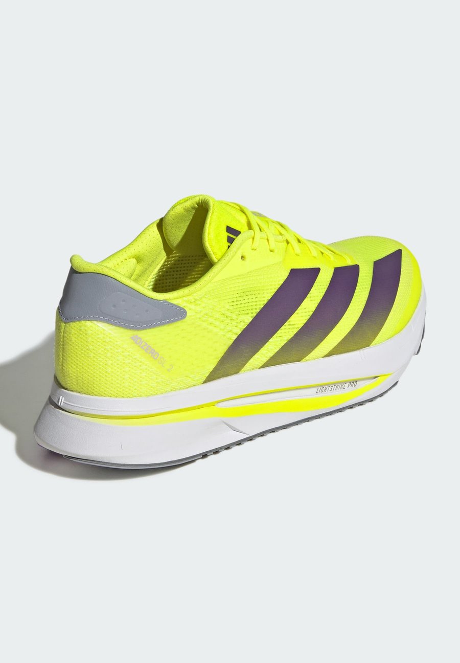 Кроссовки Adidas Performance ADIZERO SL2, Solar Yellow/Aurora Plum/Powder Plum/Yellow — фото 4