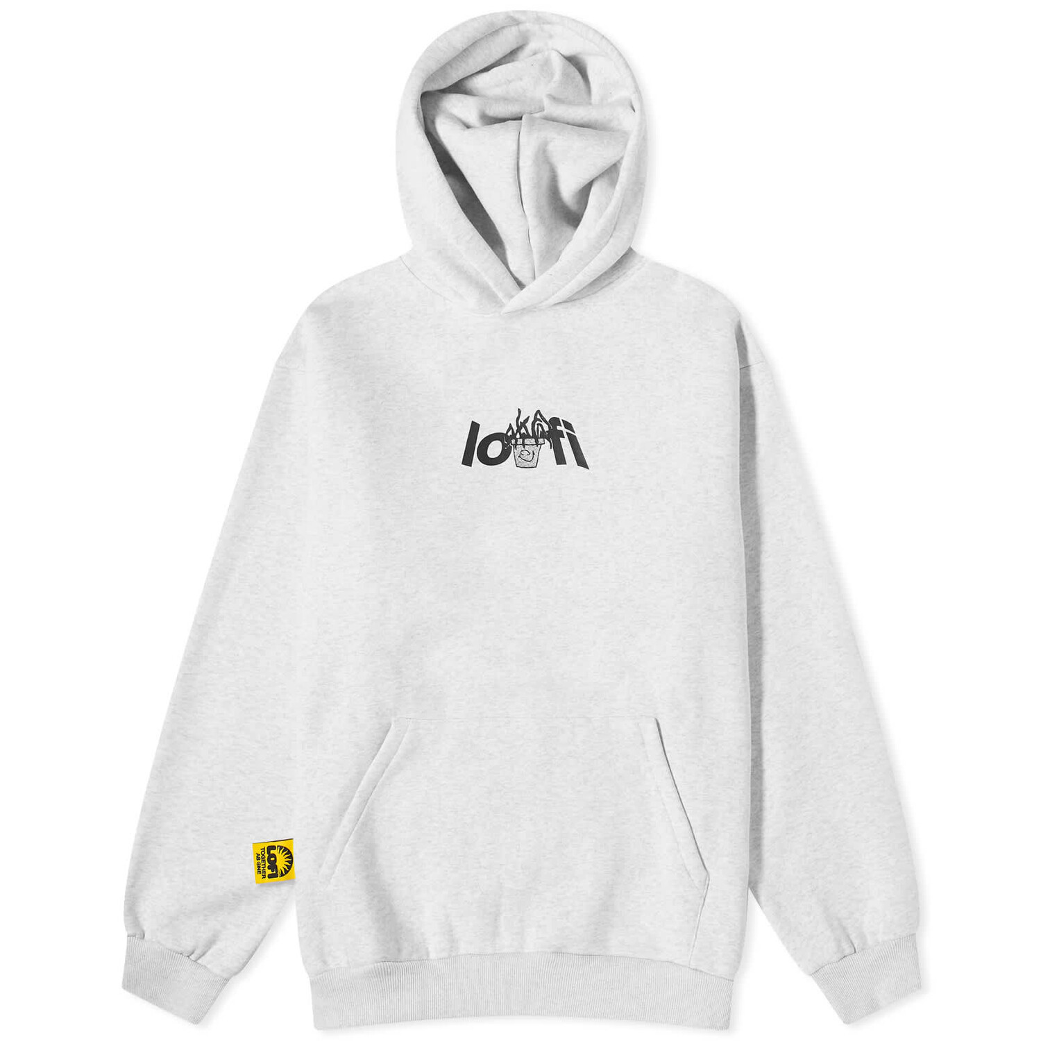 

Худи Lo-Fi Plant Logo, цвет Ash Grey