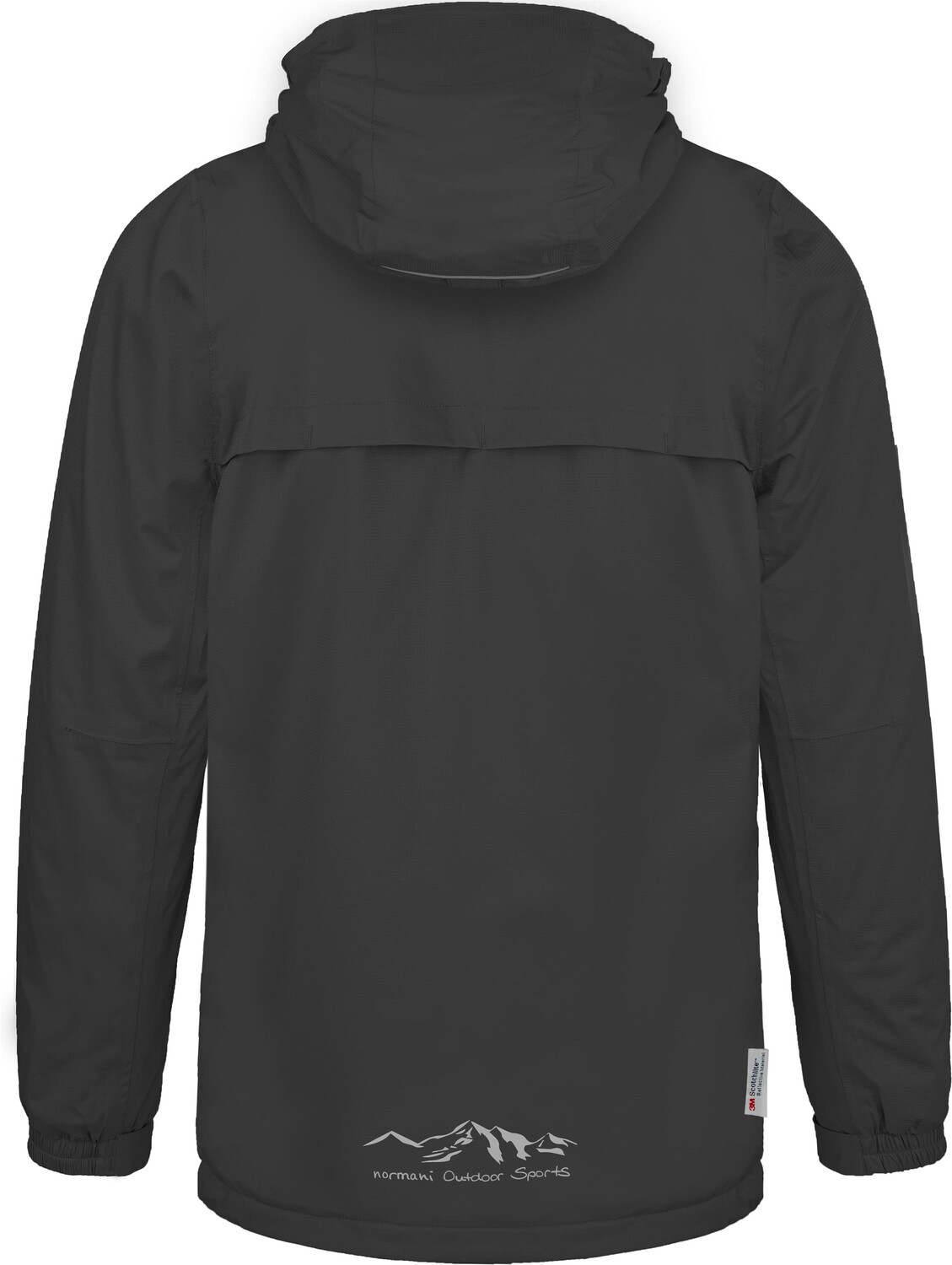 Дождевик Normani Outdoor Sports Kinder Regenanzug und Regenhose, серый — фото 3