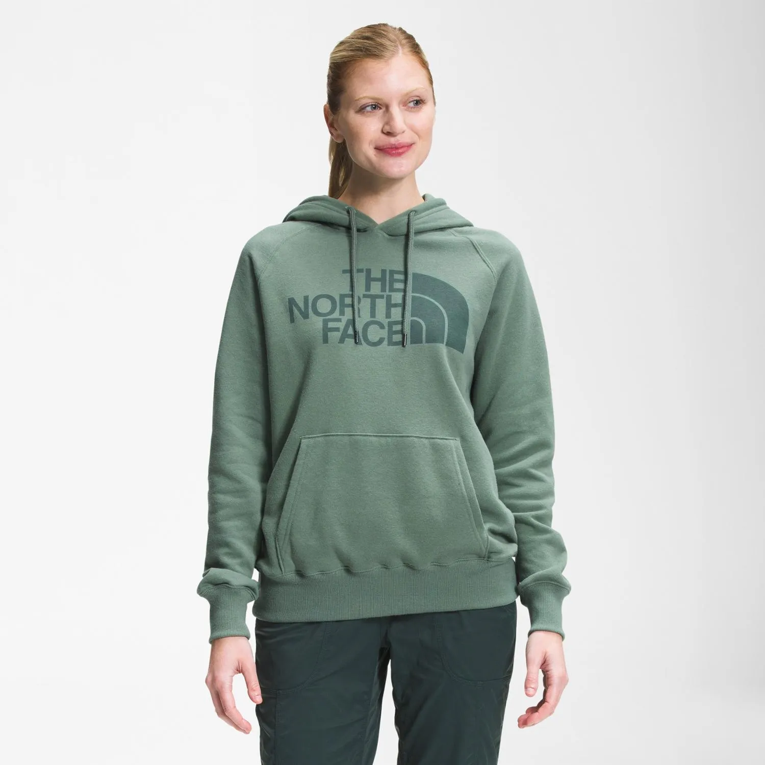 

Толстовка с капюшоном Half Dome - Женская The North Face, Laurel Wreath Green