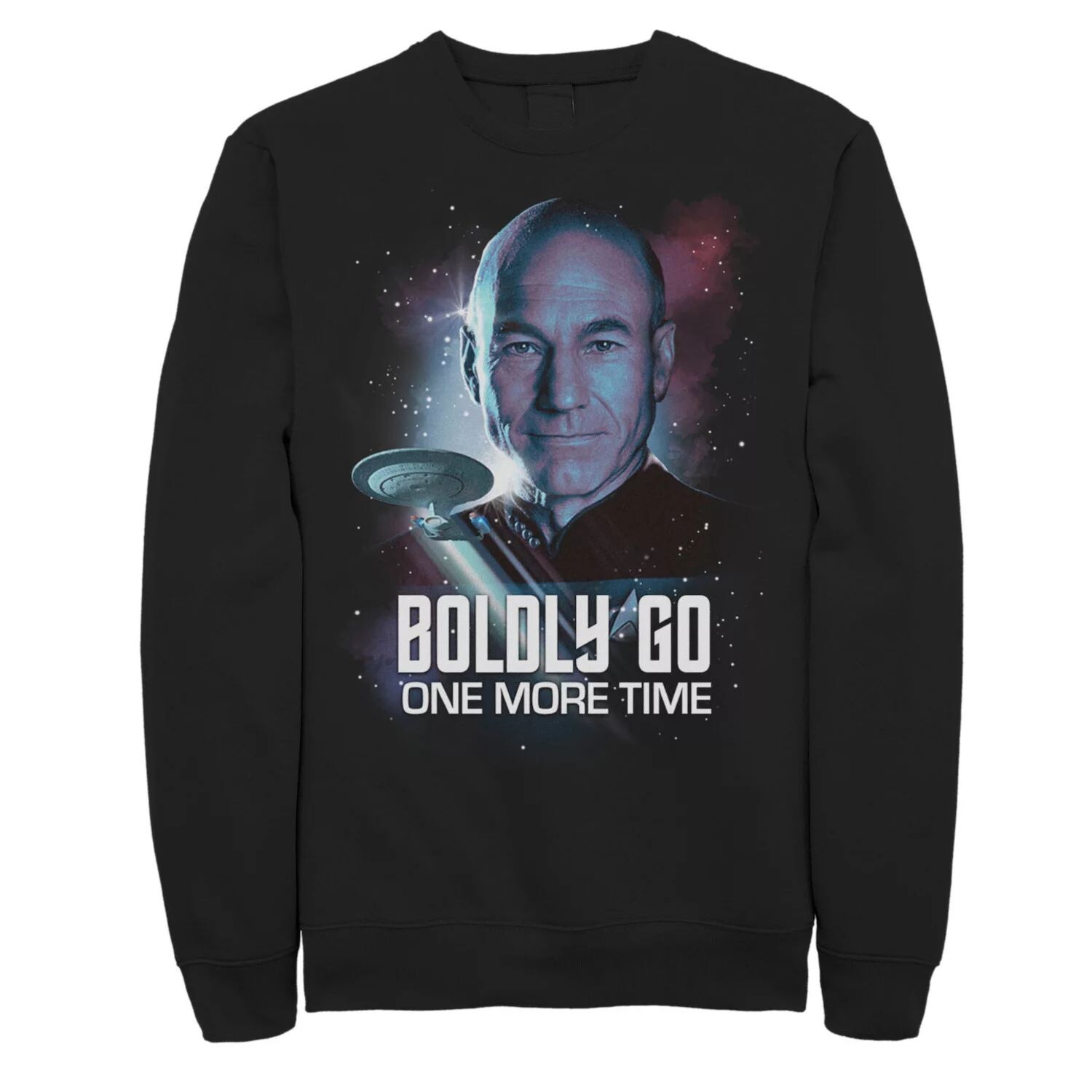

Мужской свитшот Star Trek The Next Generation Boldly Return Licensed Character