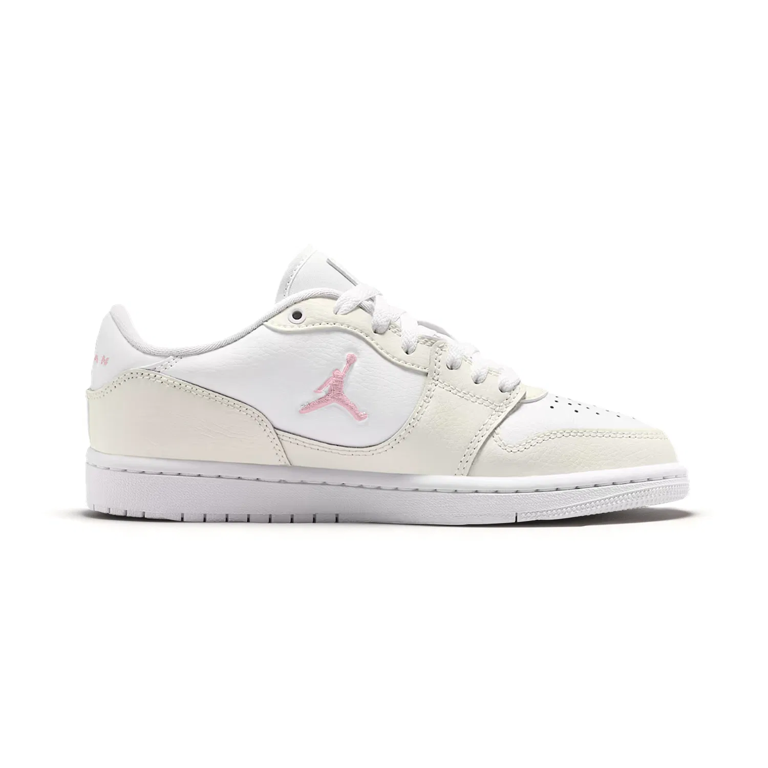 Кроссовки COURT CONNECT Cherry Blossom Milk Cake Leather, износостойкие, нескользящие, низкие Jordan, Ecru — фото 4
