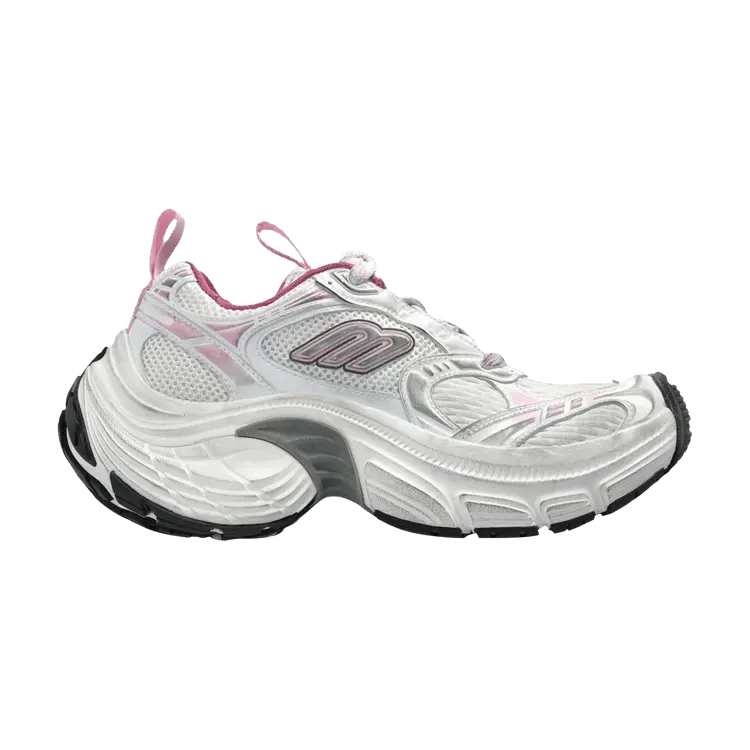 Кроссовки Balenciaga Wmns 6XL Sneaker 'Worn-Out - White Light Pink', белый