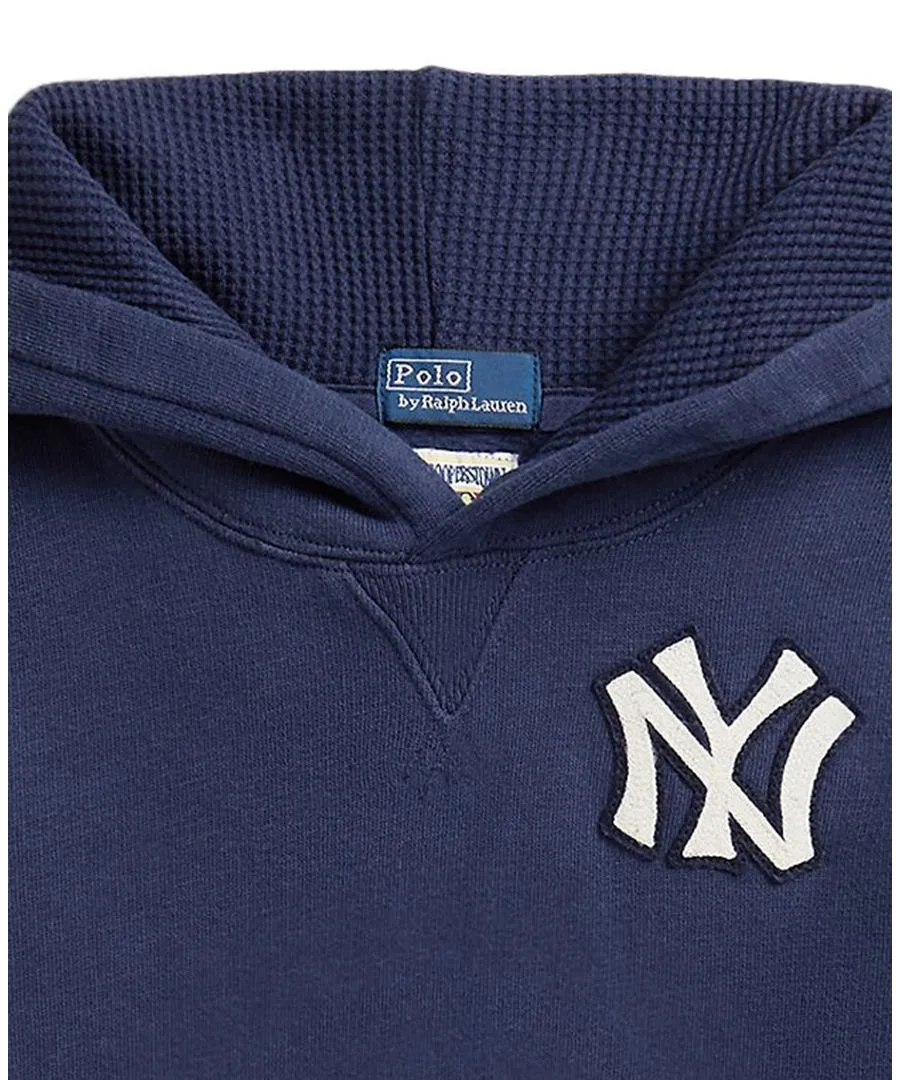 Детская толстовка с капюшоном (для мальчиков 2-7 лет) Polo Ralph Lauren, темно-cobalt — фото 2