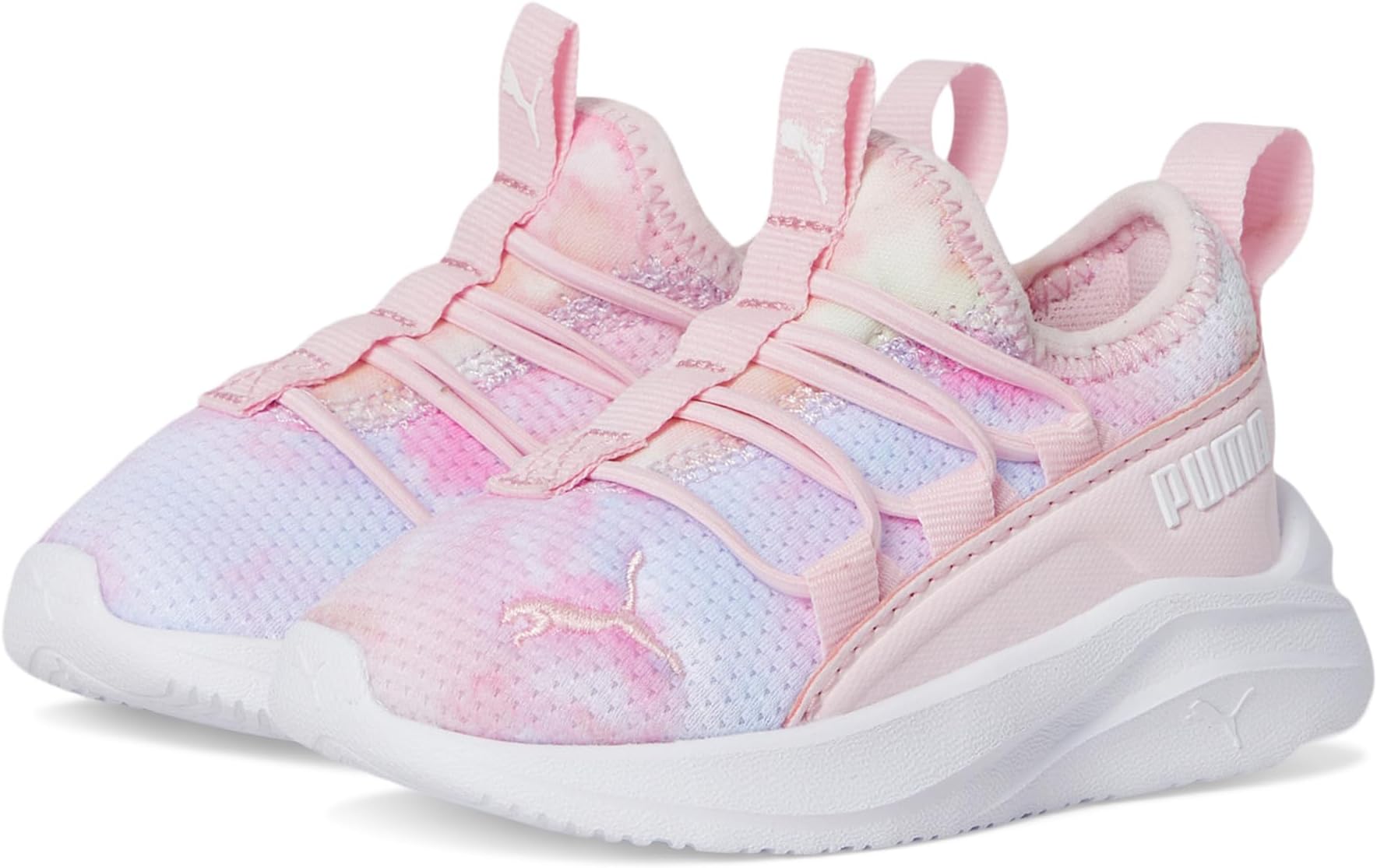 

Кроссовки PUMA Kids Softride One4All Slip-On, цвет Whisp Of Pink-puma White