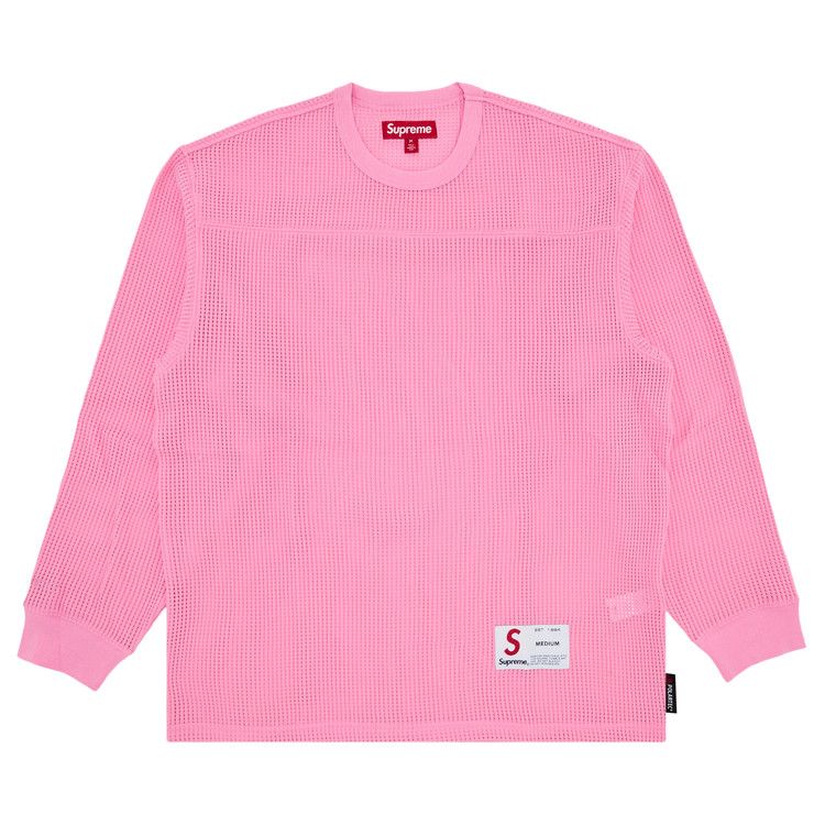 

Топ Supreme Polartec Mesh Long-Sleeve Football Top, Pink