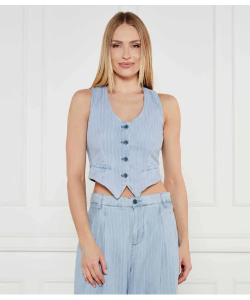

Жилет Slim fit Liu Jo, синий