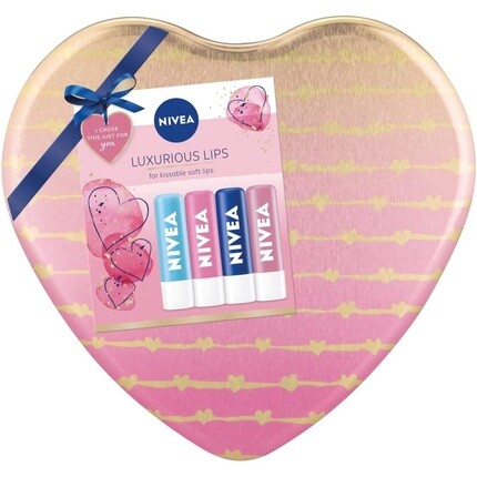 

Подарочный набор Luxurious Lips — упаковка из 4 шт Nivea