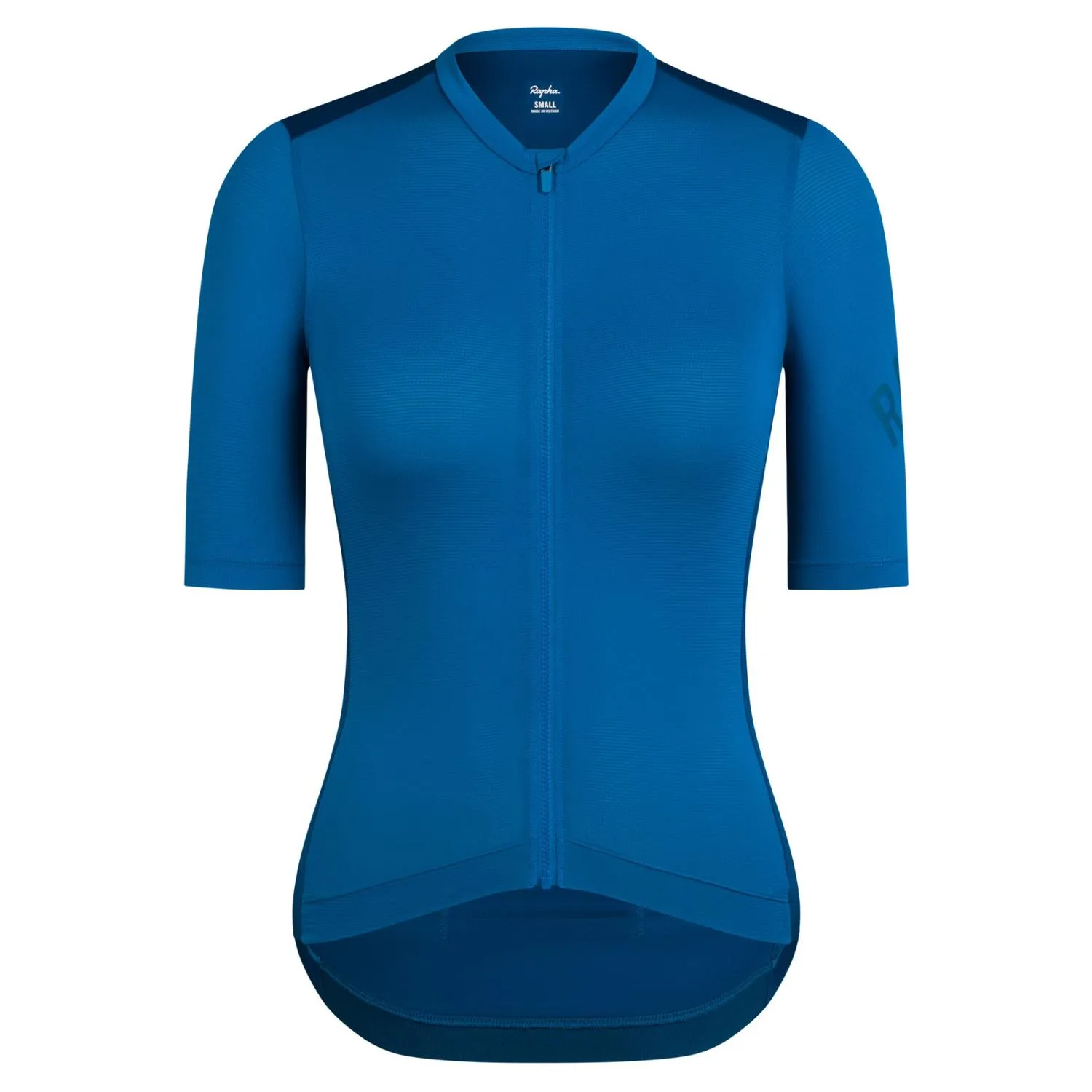 

Профессиональная командная тренировочная велофутболка Rapha, Petrol Blue/Jewelled Blue