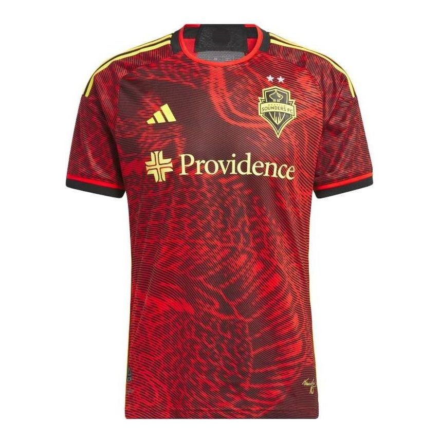 

Футболка adidas Seattle Sounders FC 23/24 Away Authentic Jersey 'Red', красный