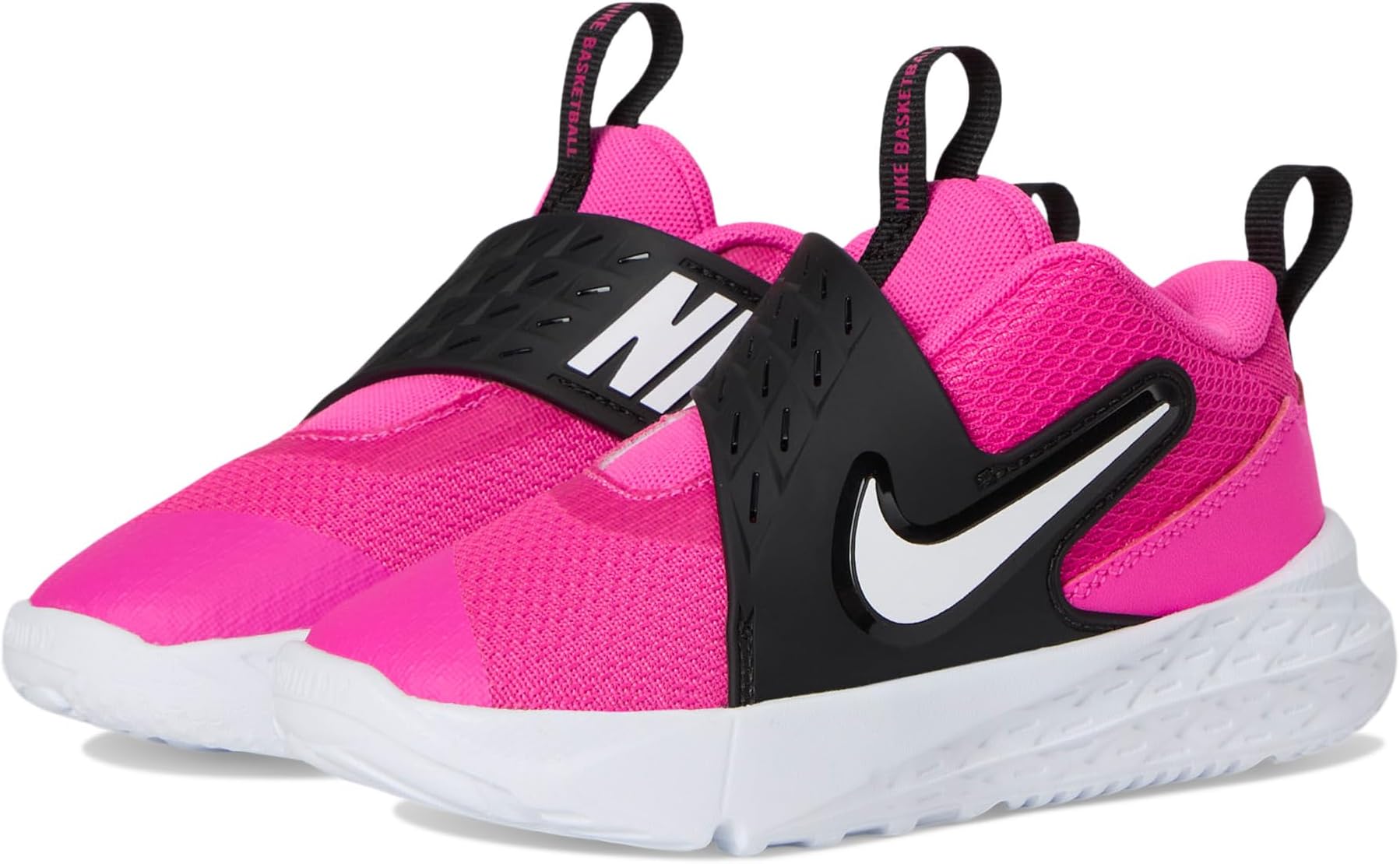 

Кроссовки Nike Kids Team Hustle D 12, цвет Laser Fuchsia/White/Black