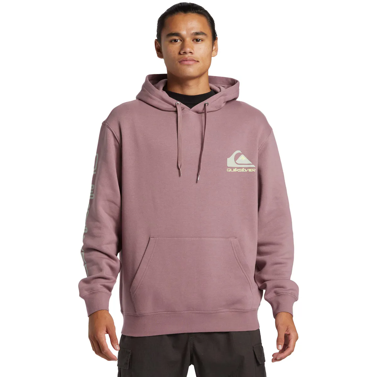 

Мужская толстовка Quiksilver Omni Logo, фиолетовый