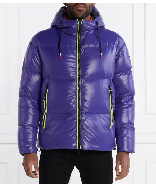 

Пуховик Regular fit Peuterey, фиолетовый