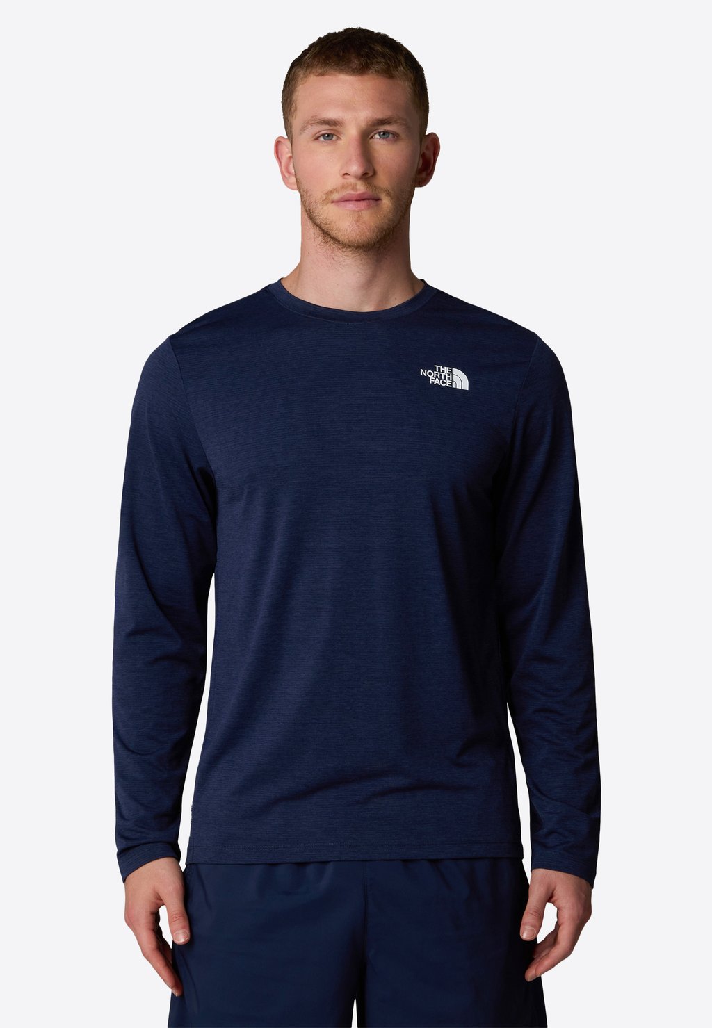 

Топ с длинными рукавами The North Face, темно-синий