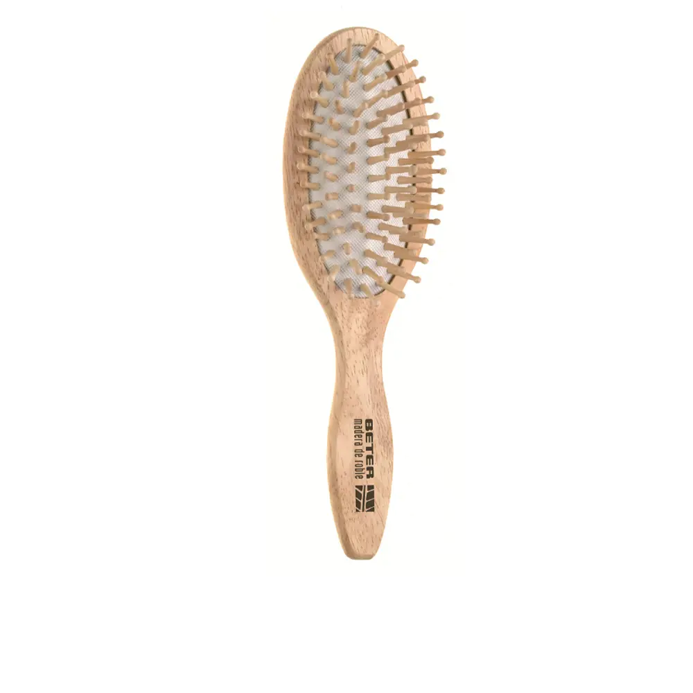 

Расческа Cepillo neumático con púas de madera, mango de madera oak Beter, 1 шт.