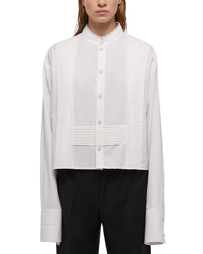

Рубашка-смокинг Helmut Lang, белый