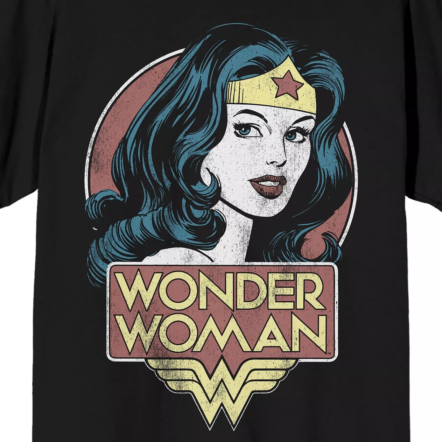 

Мужская футболка Wonder Woman с портретом Licensed Character