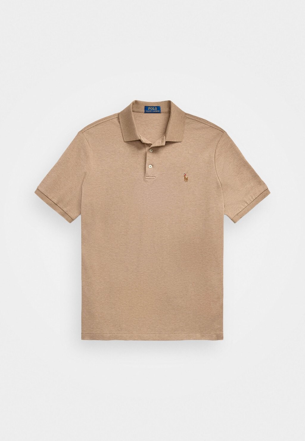 

Рубашка поло CUSTOM SLIM FIT SOFT COTTON POLO SHIRT Ralph Lauren, коричневый