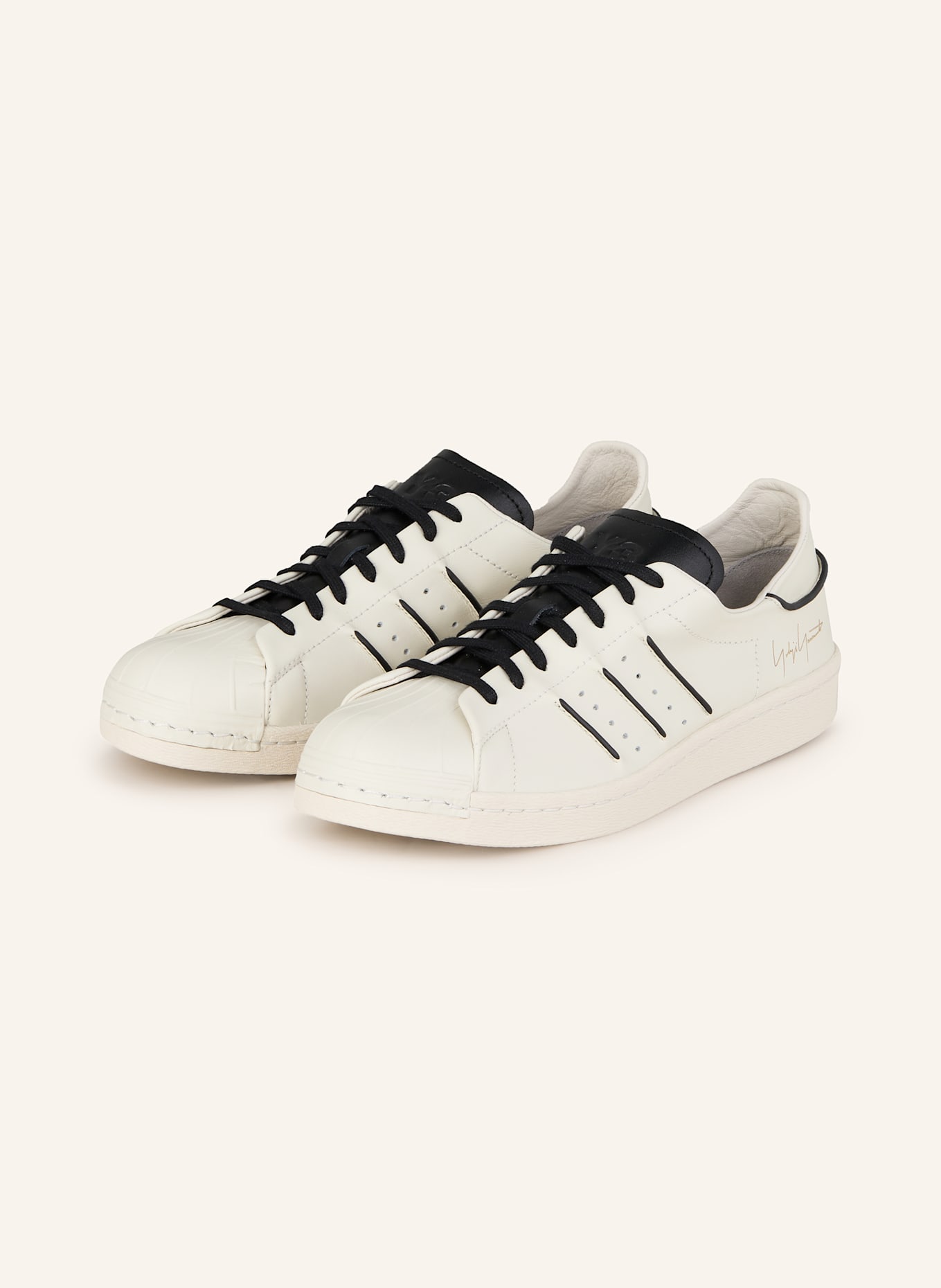 

Кроссовки Y-3 Superstar Y-3, экрю