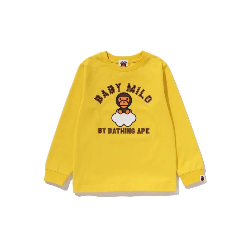 Футболка FW25 для детей 3-7 лет A BATHING APE, Yellow YEX