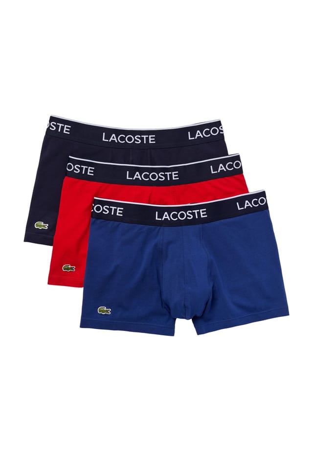 

Повседневные брюки комплект из 3 шт. пояс с логотипом Lacoste, мультиколор