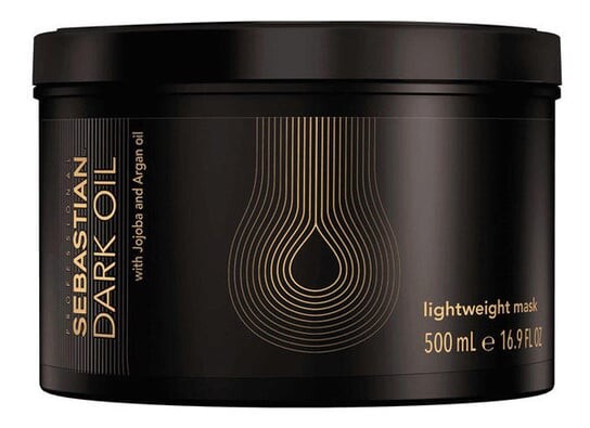 

Питательная маска для всех типов волос, 500 мл Sebastian Professional, Dark Oil Lightweight Hair Mask