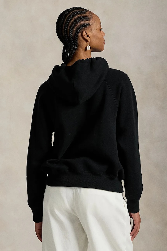 Толстовка из арктического флиса Polo Ralph Lauren, черный — фото 2
