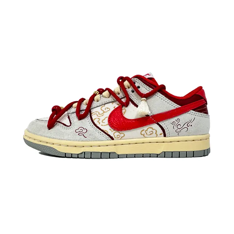 

Кроссовки для скейтбординга Dunk унисекс с низким верхом белого цвета Nike, цвет White Red Gold, Белый, Кроссовки для скейтбординга Dunk унисекс с низким верхом белого цвета Nike, цвет White Red Gold
