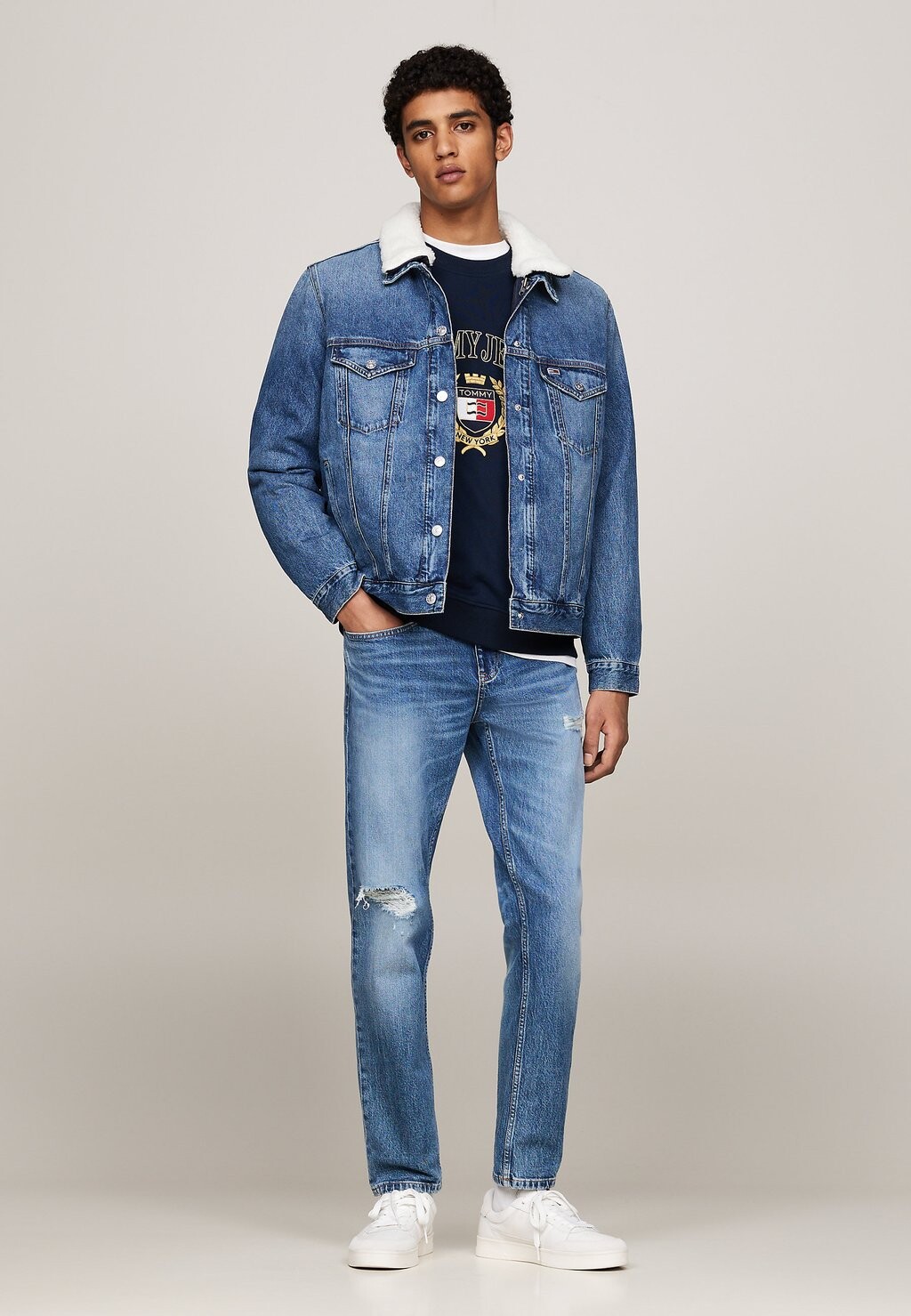 

Джинсовая куртка RYAN 3 IN 1 Tommy Jeans, темно-синий деним