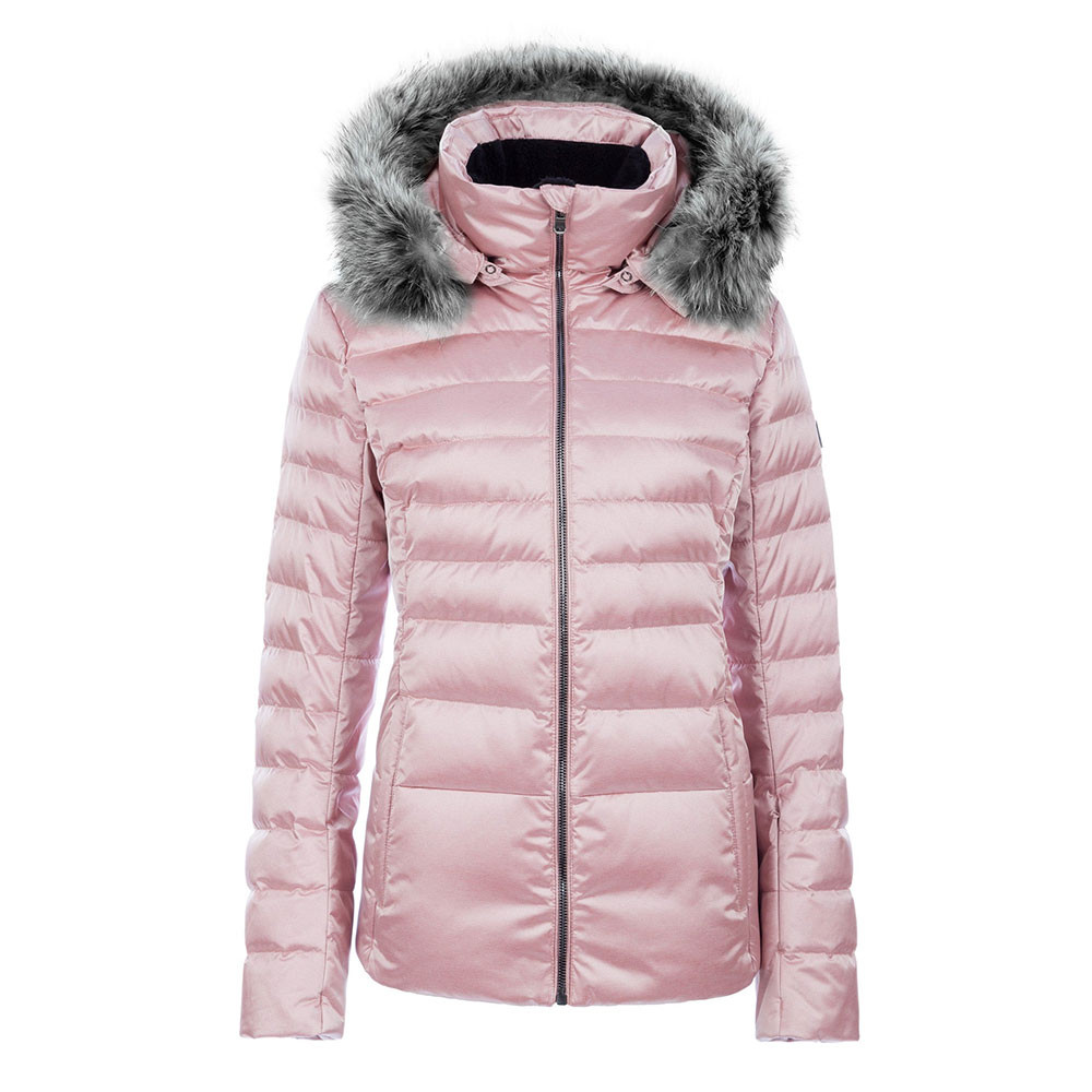 

Утепленная лыжная куртка Fera Julia Luxe с искусственным мехом (женская), Tea Rose