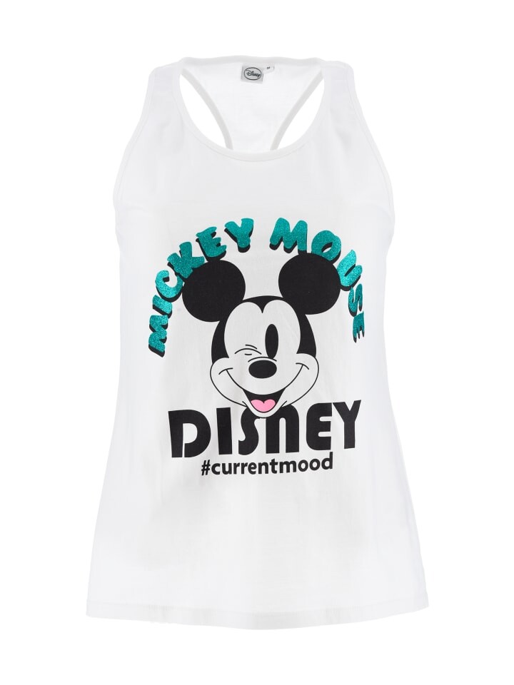 

Топ Disney Mickey Mouse ärmellos von Mickey Mouse, белый