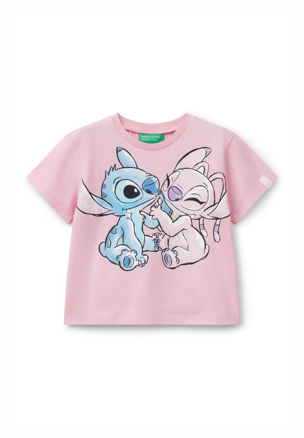 

Футболка с принтом LILO STITCH DISNEY United Colors of Benetton, фуксия