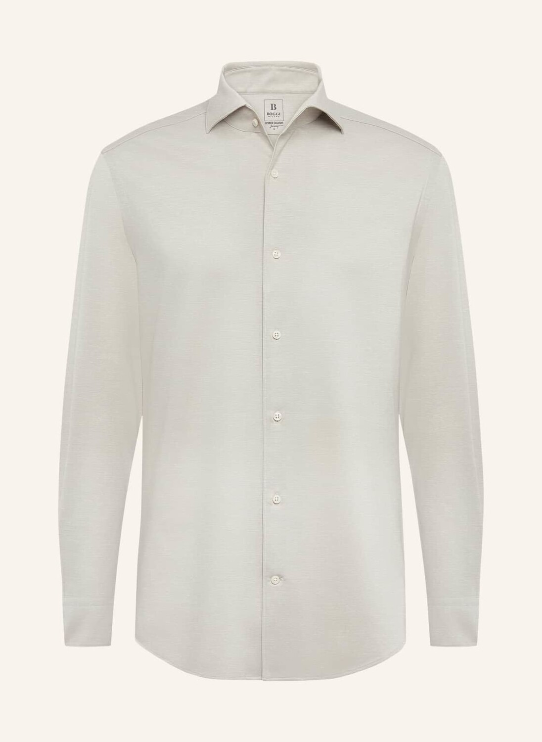 

Рубашка из джерси стандартного кроя Boggi Milano, коричневый