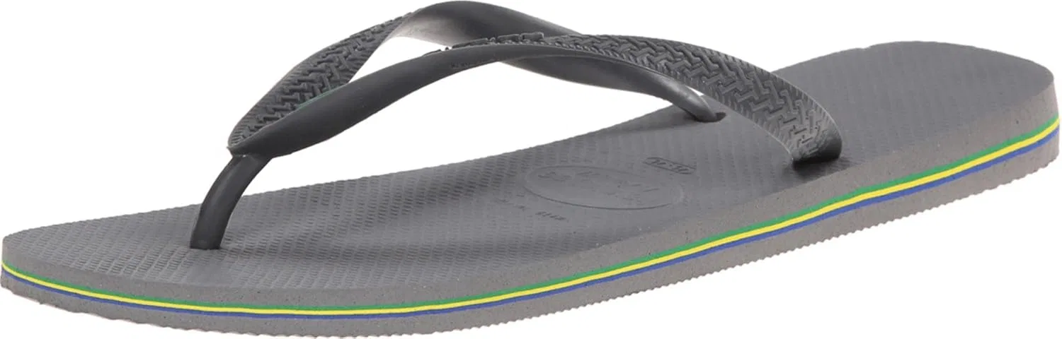 Сандалии-вьетнамки мужские Havaianas, стальной серый