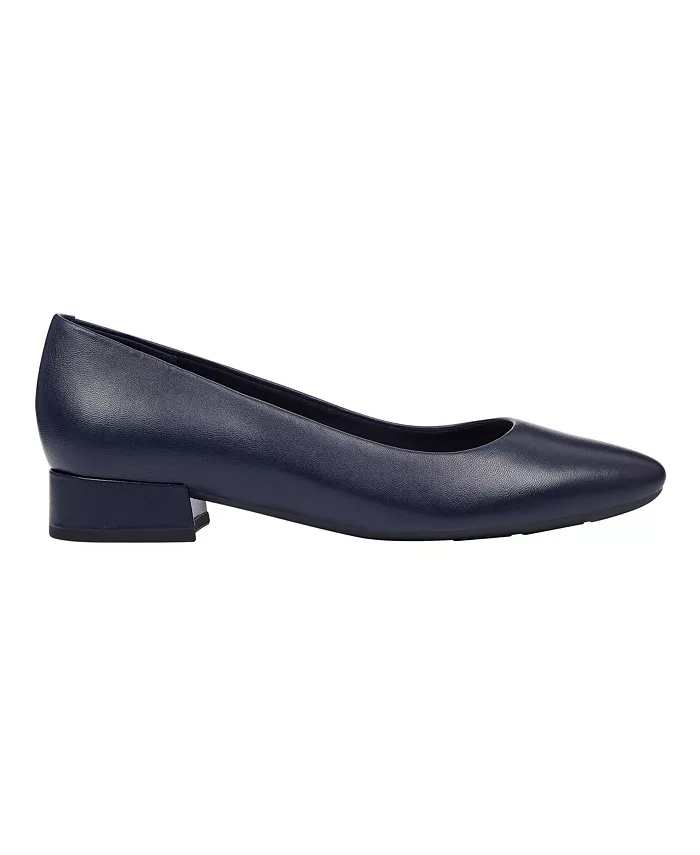 Женские балетки Caldise eFlex Slip-On на низком каблуке Easy Spirit, синий — фото 2