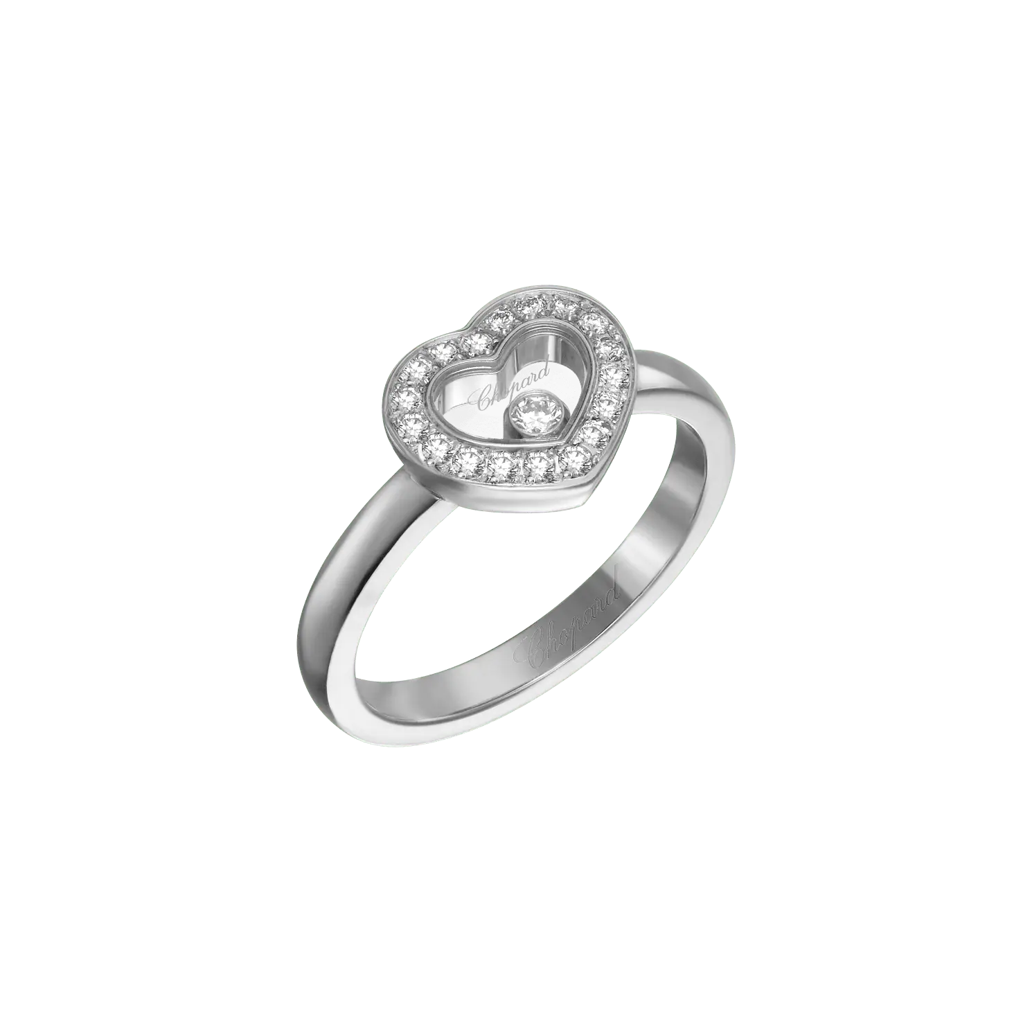 

Кольцо Chopard Happy Diamonds Icons - Кольцо, белое золото, бриллианты