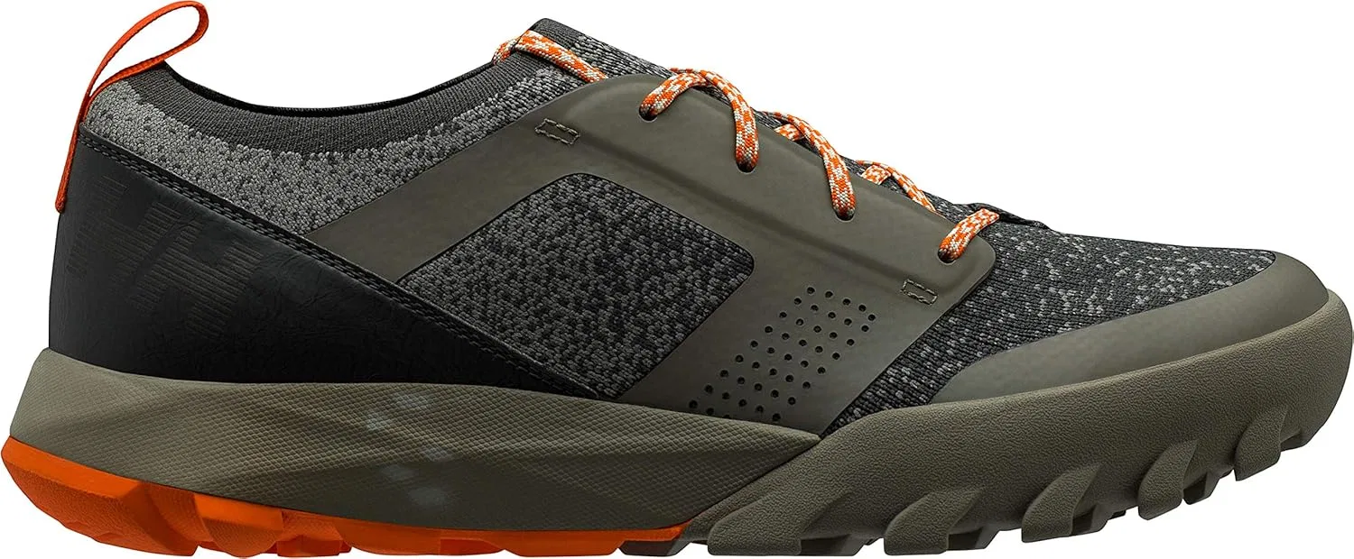 Мужские дышащие защитные туфли из искусственной кожи Helly Hansen Loke Dash, Magnet Falling Rock Blaze Orange — фото 2