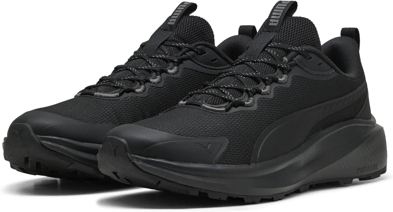 Кроссовки для бега по улицам Puma Skyrocket Lite Trail для взрослых и мужчин (унисекс), Black Cool Dark Gray
