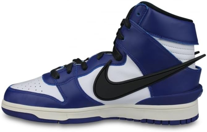 Кроссовки White / Pure Platinum Nike Dunk High SP, Blue — фото 2
