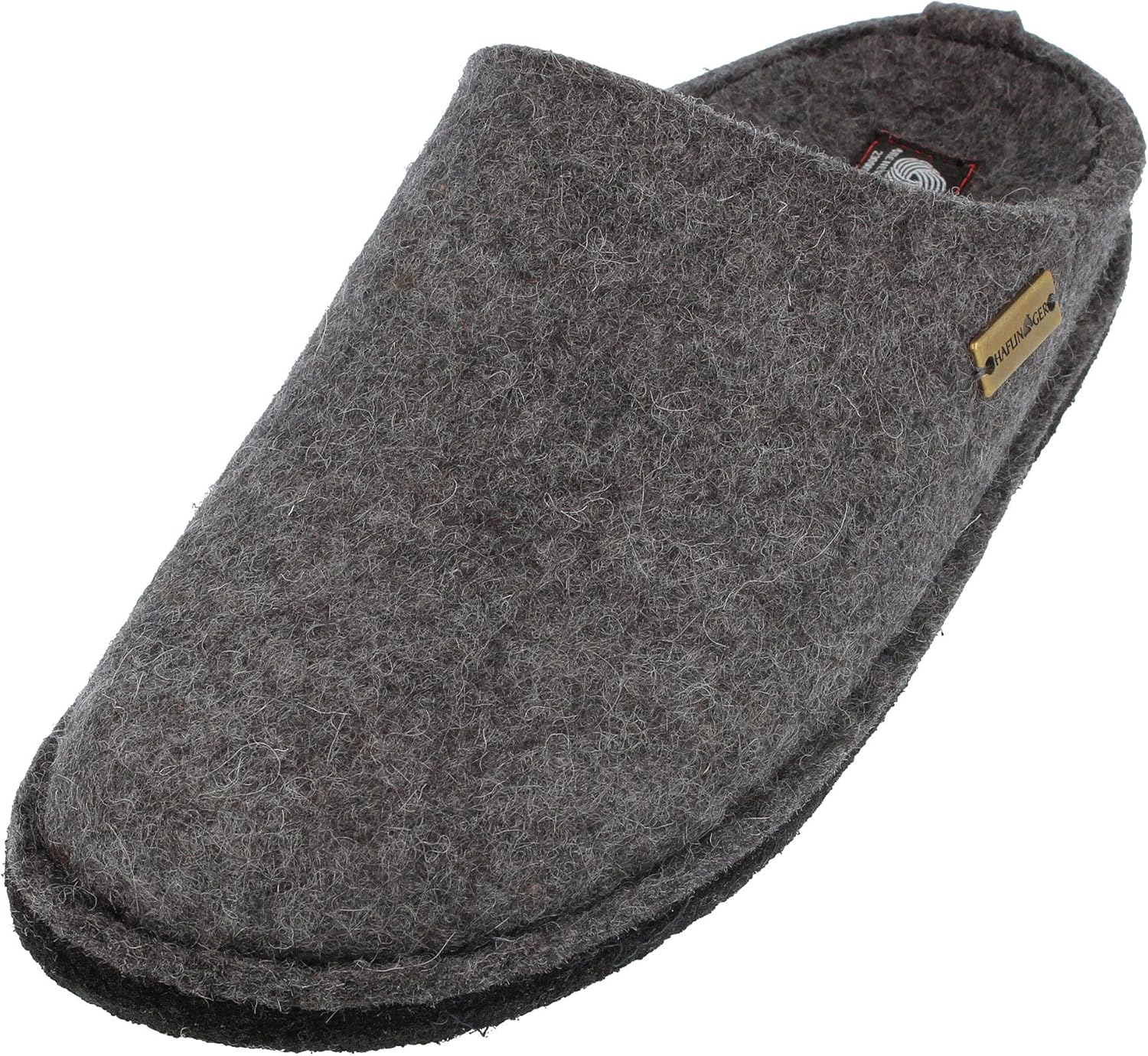 

Унисекс тапочки HAFLINGER из мягкого войлока, серый/угольный