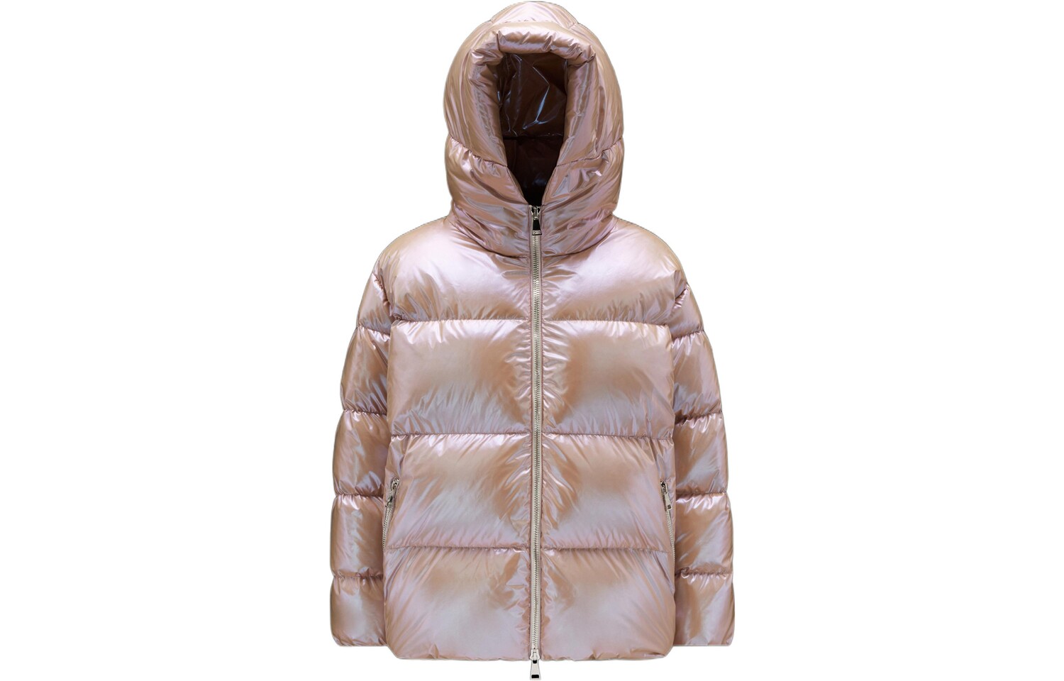

Пуховик женский розовый Moncler, розовый
