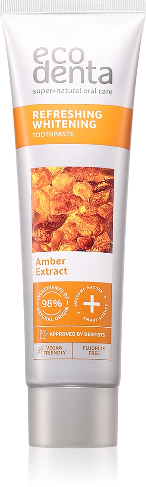 

Освежающая отбеливающая освежающая зубная паста с отбеливающим эффектом Ecodenta, 100 мл