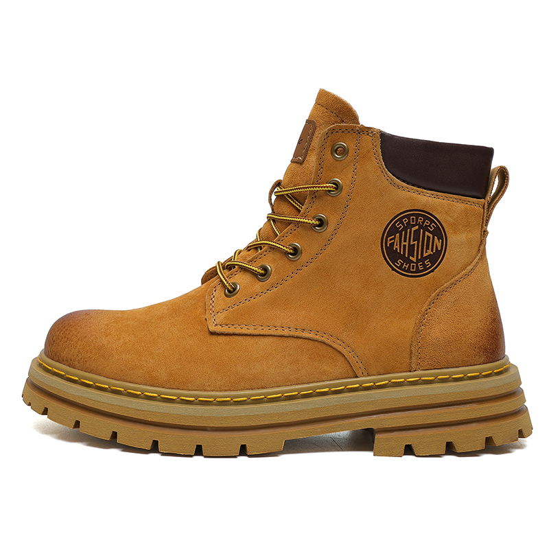 

BANGNEY Короткие ботинки Мартин унисекс коричневые без подкладки, цвет Brown Unlined Shoes