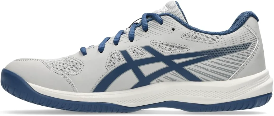 Волейбольные кроссовки Asics Men's Upcourt 6, серый/синий — фото 4
