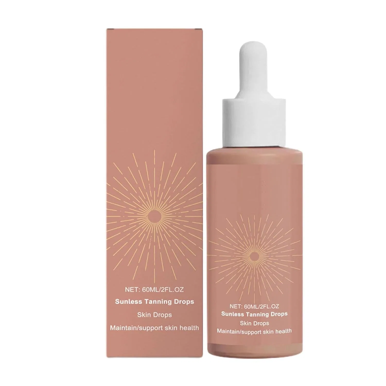 Капли для загара Drinkable Tanning Drops без УФ-излучения Bainuai, 1 Piece.