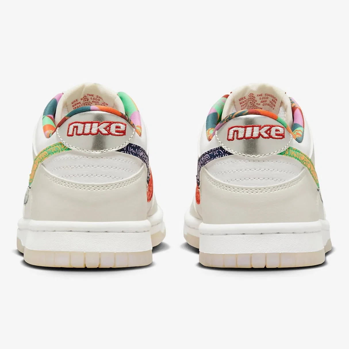 Детские кроссовки Nike Dunk Low, White/Diffused Blue — фото 3