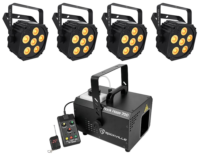 

Дымогенератор Chauvet (4) Ezlink Par Q6 BT+ROCKHAZE 700