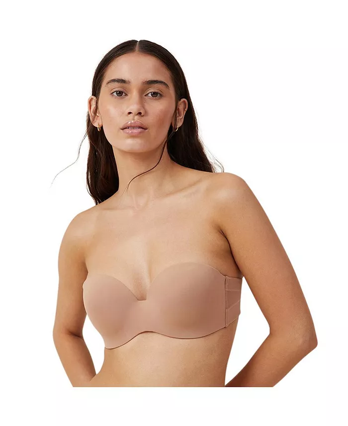 

Женский повседневный бюстгальтер без бретелей с легкой подкладкой T-Shirt Bra COTTON ON, коричневый