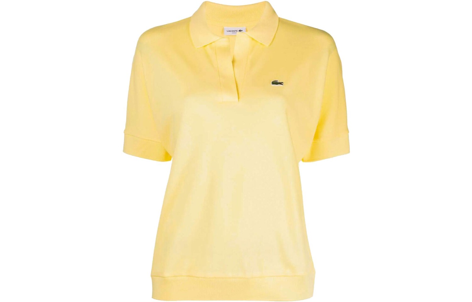

Рубашка поло женская желтая Lacoste