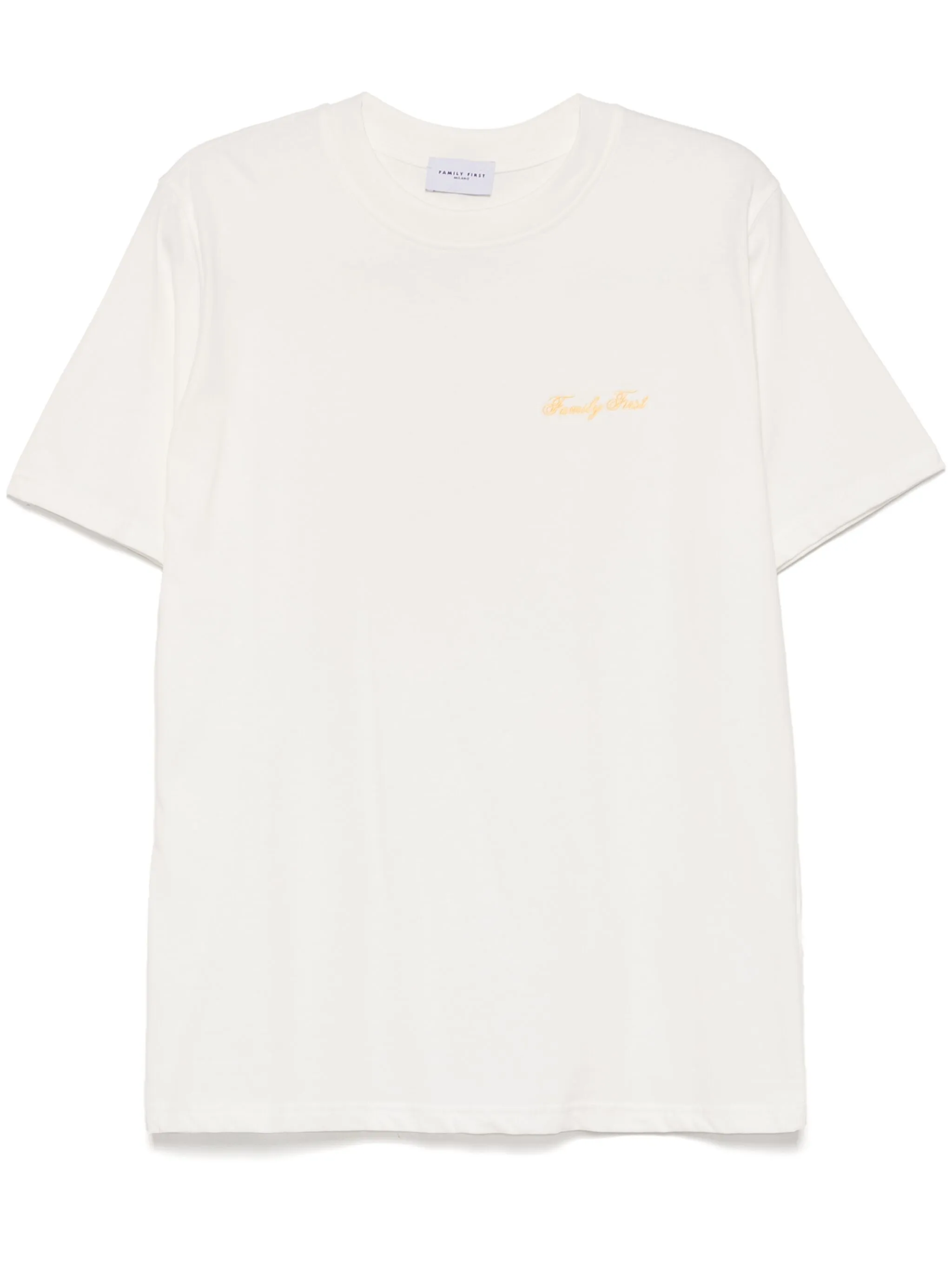 

Футболка с вышитым логотипом Family First, белый